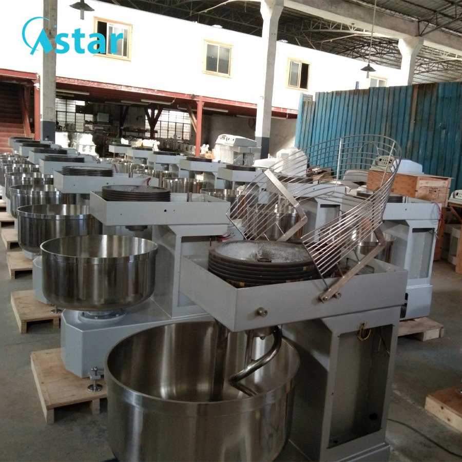 Astar Bakery Equipment Food Processor Spiral Mixer Dough Mixer