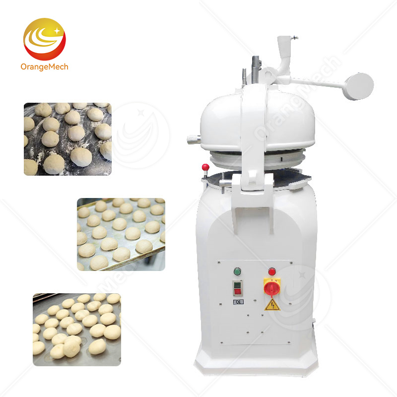 Low Price Semi Automatic Manual Hydraulic Small Machine Hamburger Bakery Bread Dough Ball Cutter Rounder Divider
