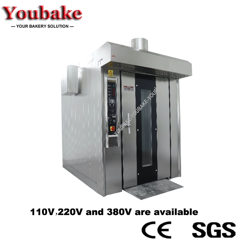 16 32 64 Trays Gas Electric Diesel Pizza Bread Baking Machine &amp; Rotary Rack Rotatif Oven Price