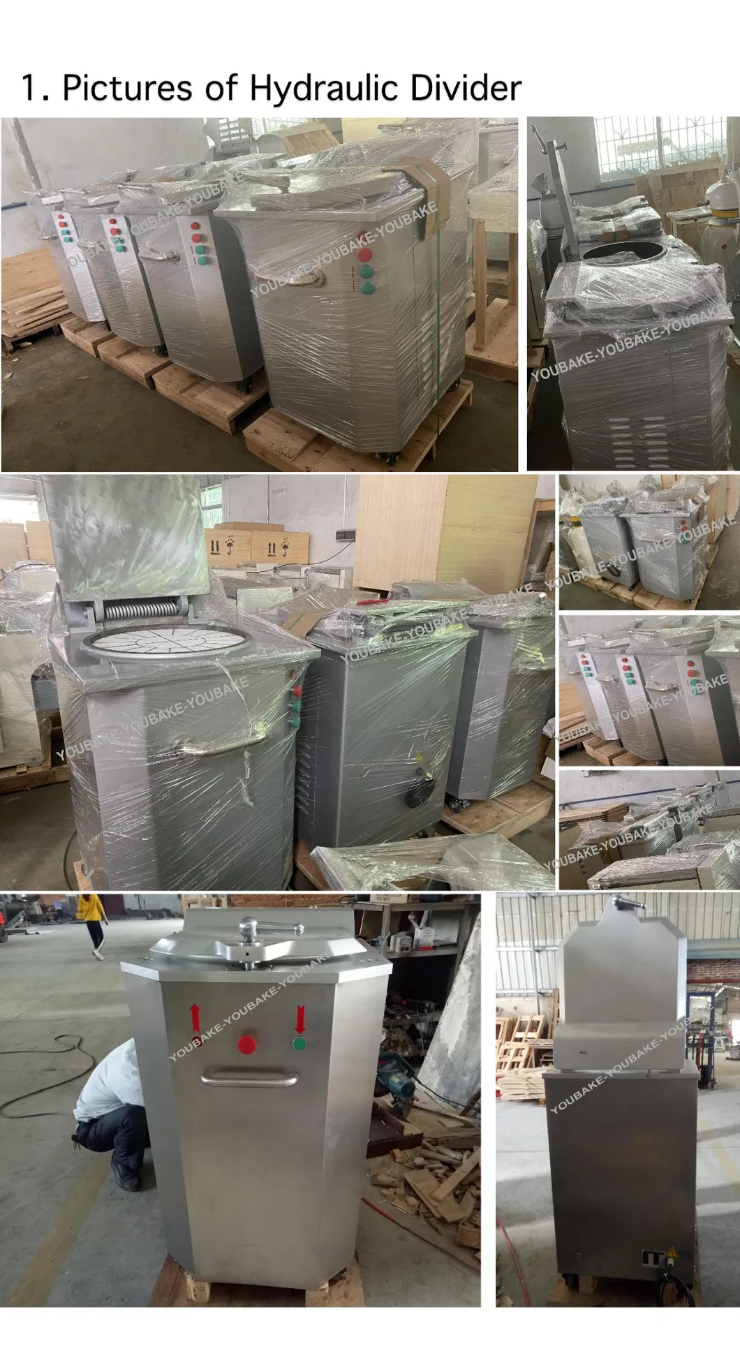 Automatic Hydraulic Dough Divider 1