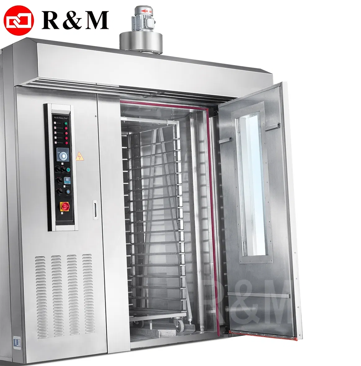 Big Small Rotating Commercial Industrial 5 16 64 32 Tray Baking Machine Gas Diesel Electric Manufacturers Price Bread Rack Rotary Oven for Sale Bakery Equipment