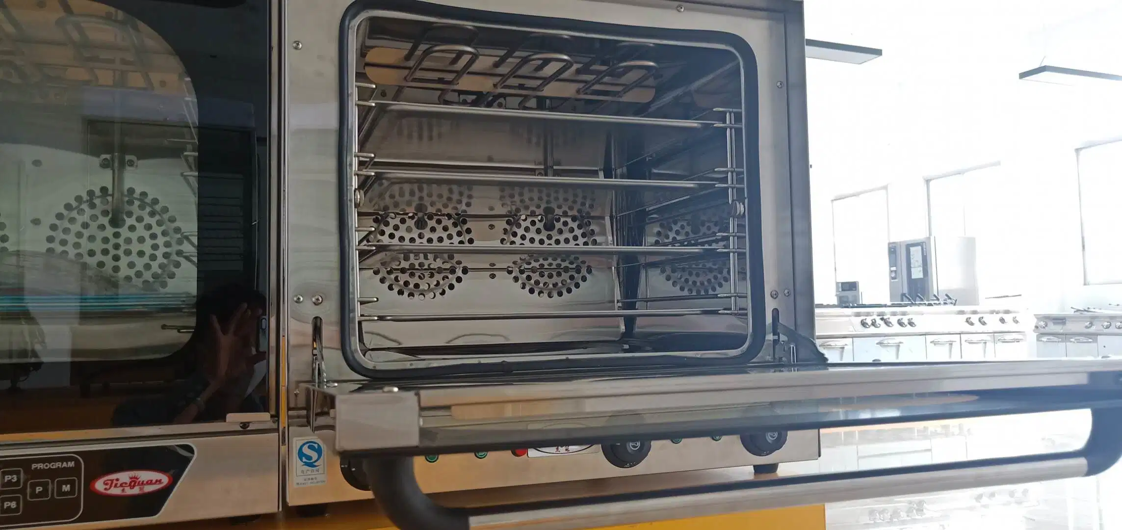 Wholesale Electric Counter Top Electric Pizza Bread Toaster Bakingbread Cake Pizza Toaster Commercial Restaurant Convection Baking Oven