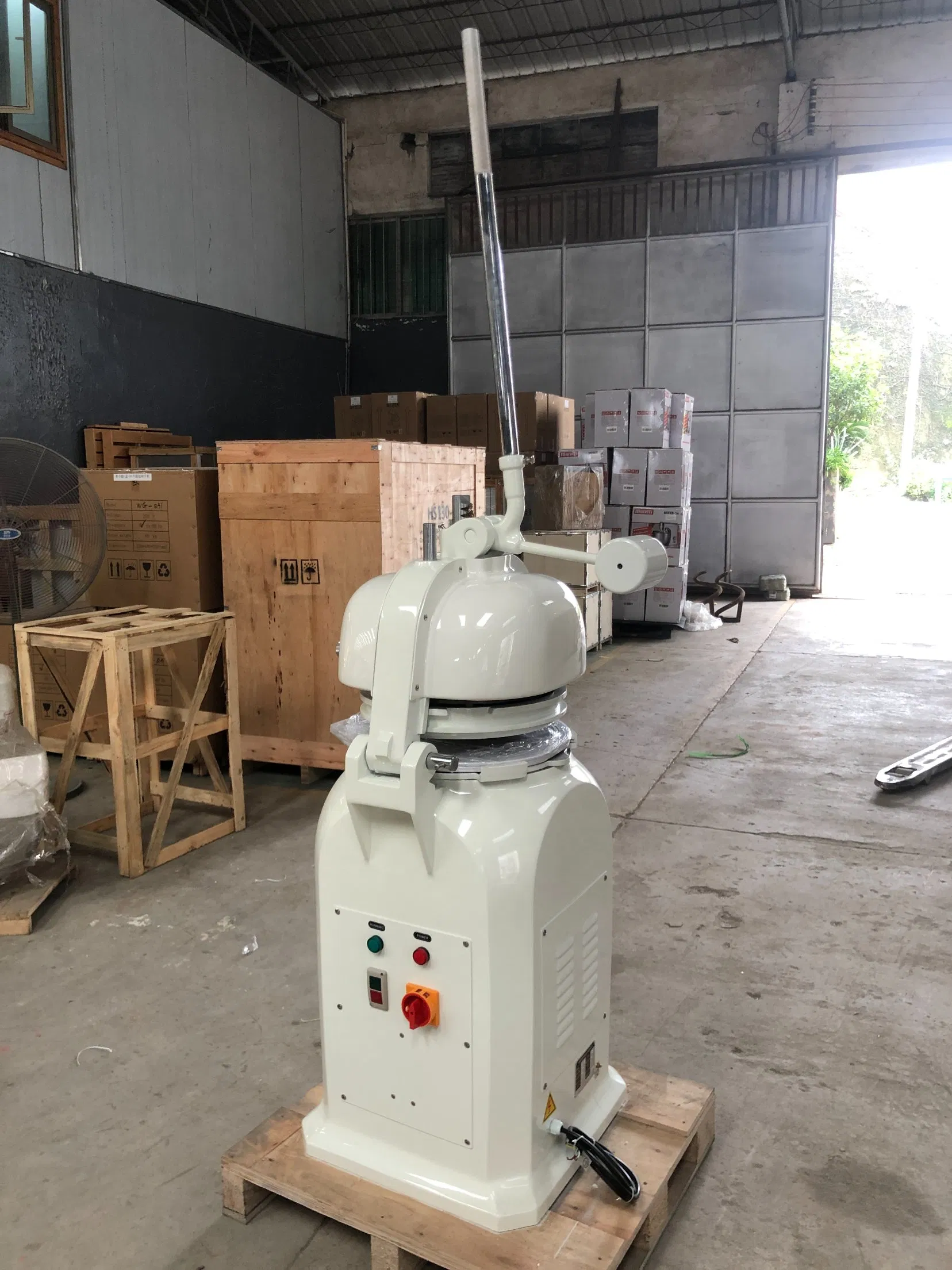 Reduced Dough Waste Pizza Rounder Dough Cutter Machine Divider Rounder