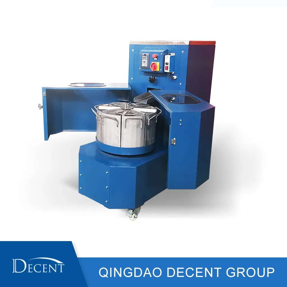 Accurate Continuous Bulk Sample Divider for Dough Powders Ores in Lab Room with Partition Wall Design for Food Mining Pharma Floor Type Rotary Sample Divider