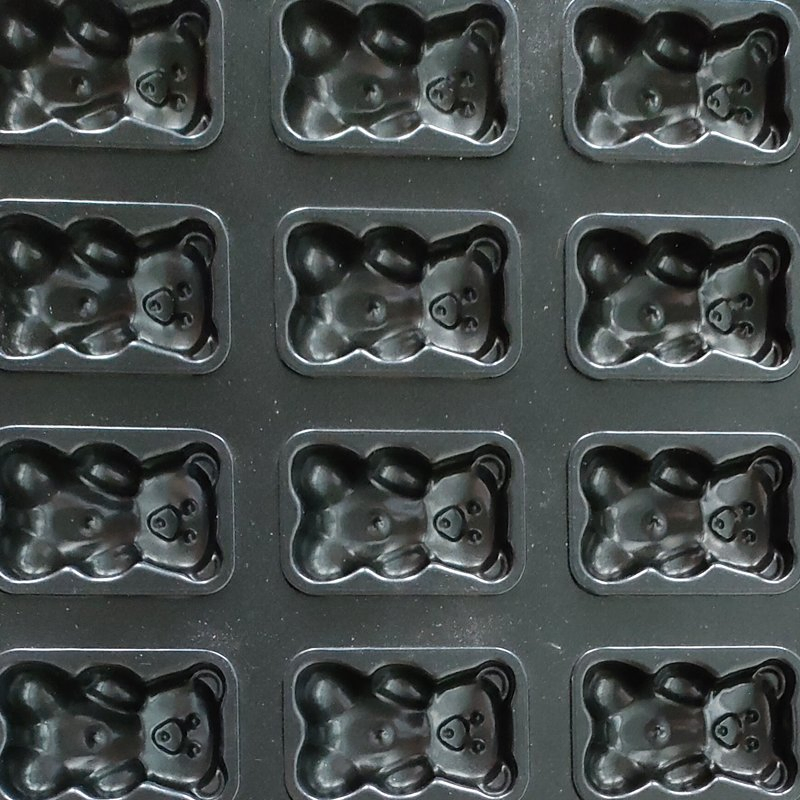 Custom ODM&OEM Bear Paw Shape Industry Cup Tray Non Stick Mini Muffin Cupcake Baking Oven Tray