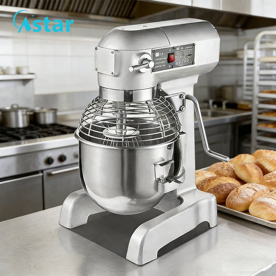 Electric Bakery Equipment Baking Machine Stand Mixer Spiral Mixer Food Mixer Planetary Mixer Egg Cake Dough Mixer