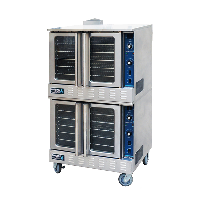 Convention Oven 1/2/3/4/6/9/12/16 Trays Quality Industrial Gas and Electric Rotary Rack Oven for Pizza