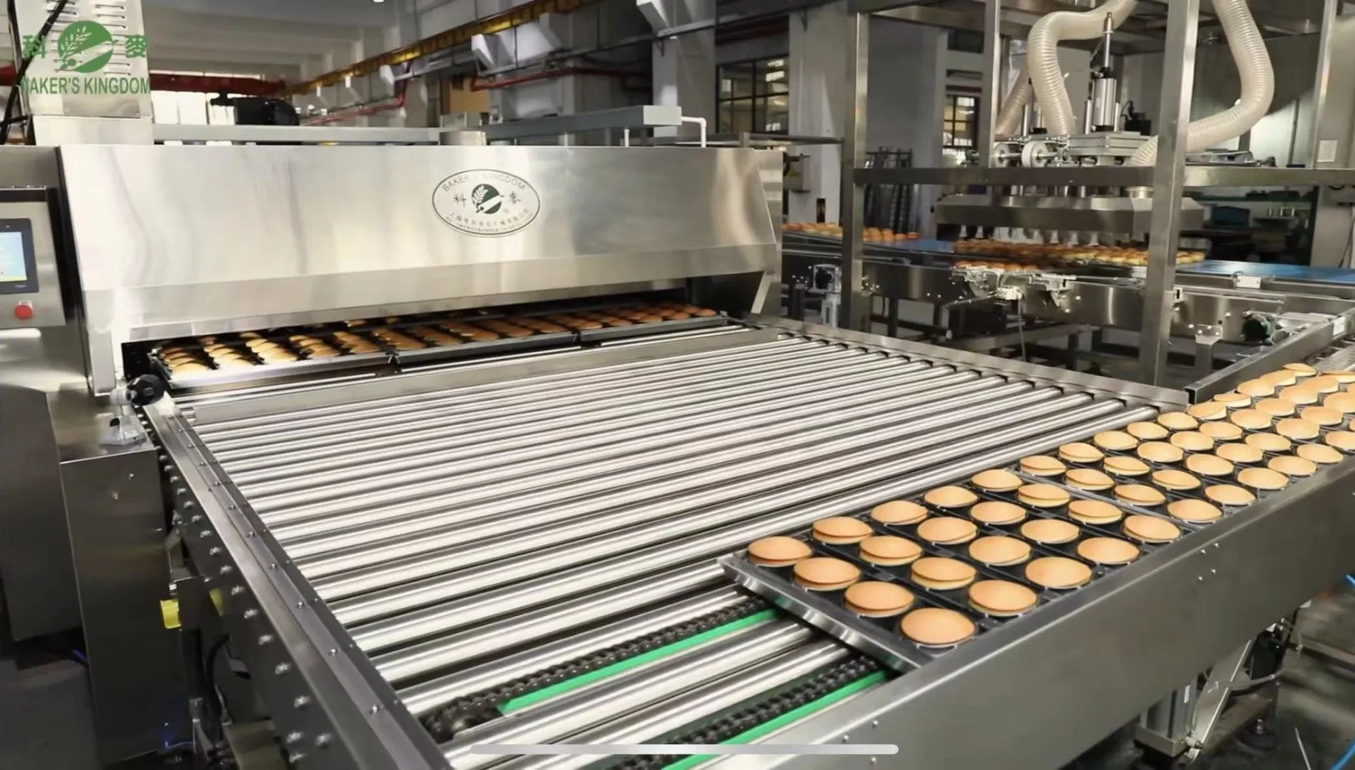 Direct Heated Gas and Electric Tunnel Oven, Bread, Pizza, Cake