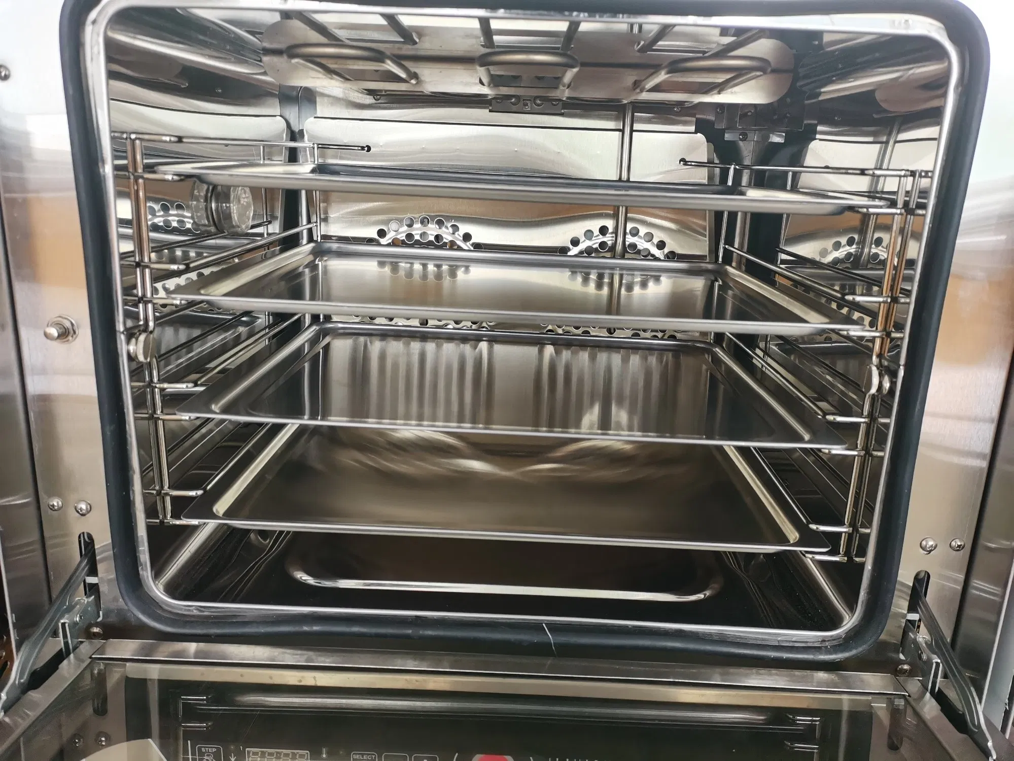 Wholesale Stainless Steel Drying Bakery Toaster Bread Cake Pizza Baking Convection Steam Electric Oven