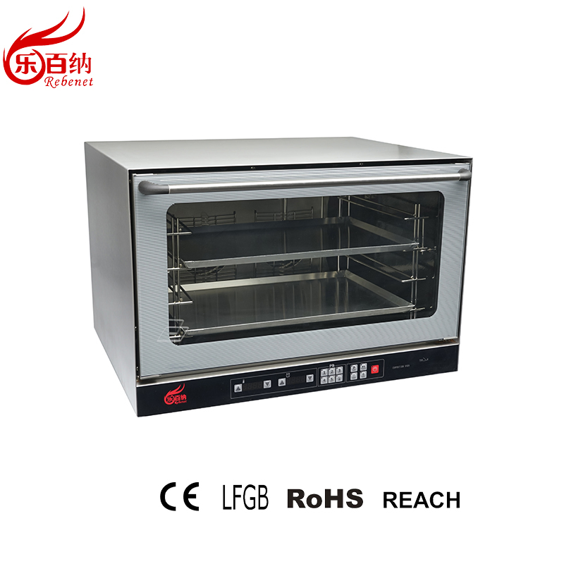 Kitchen Equipment Commercial Countertop Electric Digital Convection Baking Oven with 4 Baking Pans (YSD-8AD)