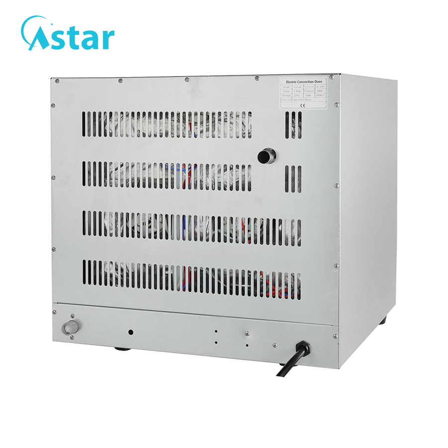 Astar Bakery Equipment 4 Pans Commercial Electric Convection Oven with Manual Steaming Function Kitchen Equipment Baking Oven