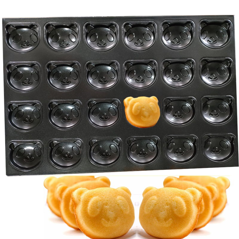 Custom ODM OEM Bear Paw Cups Industry Tray for Non-Stick Bread Cake Bakery Baking Tray