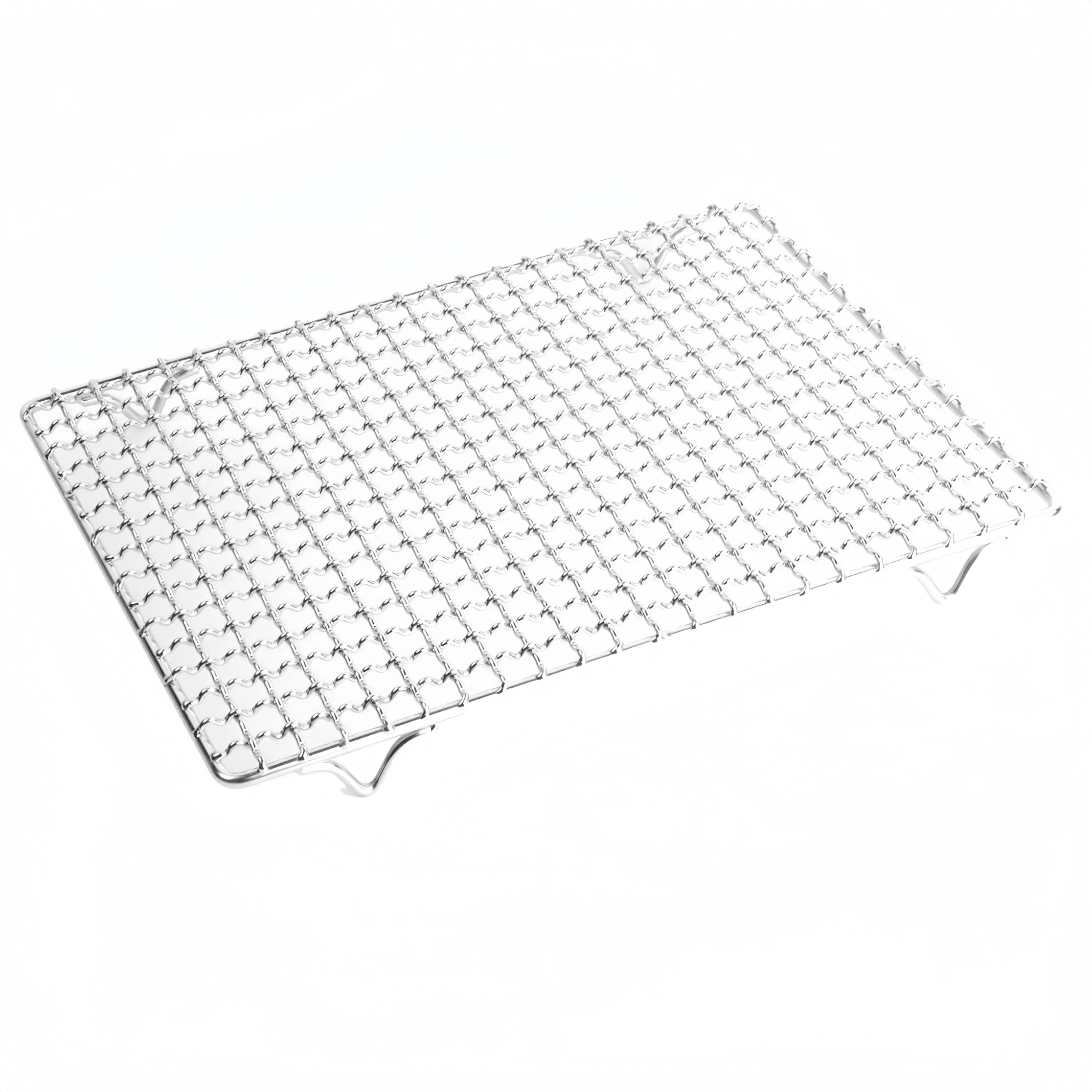 Durable and Multifunctional Stainless Steel Metal Woven Baking Cooling BBQ Grill Rack
