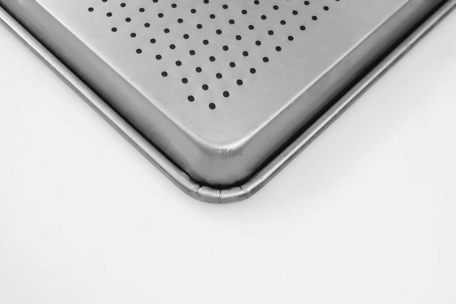Stainless Steel Flat Baking Sheet Pan Commercial Bakery Production Perforation Baking Tray