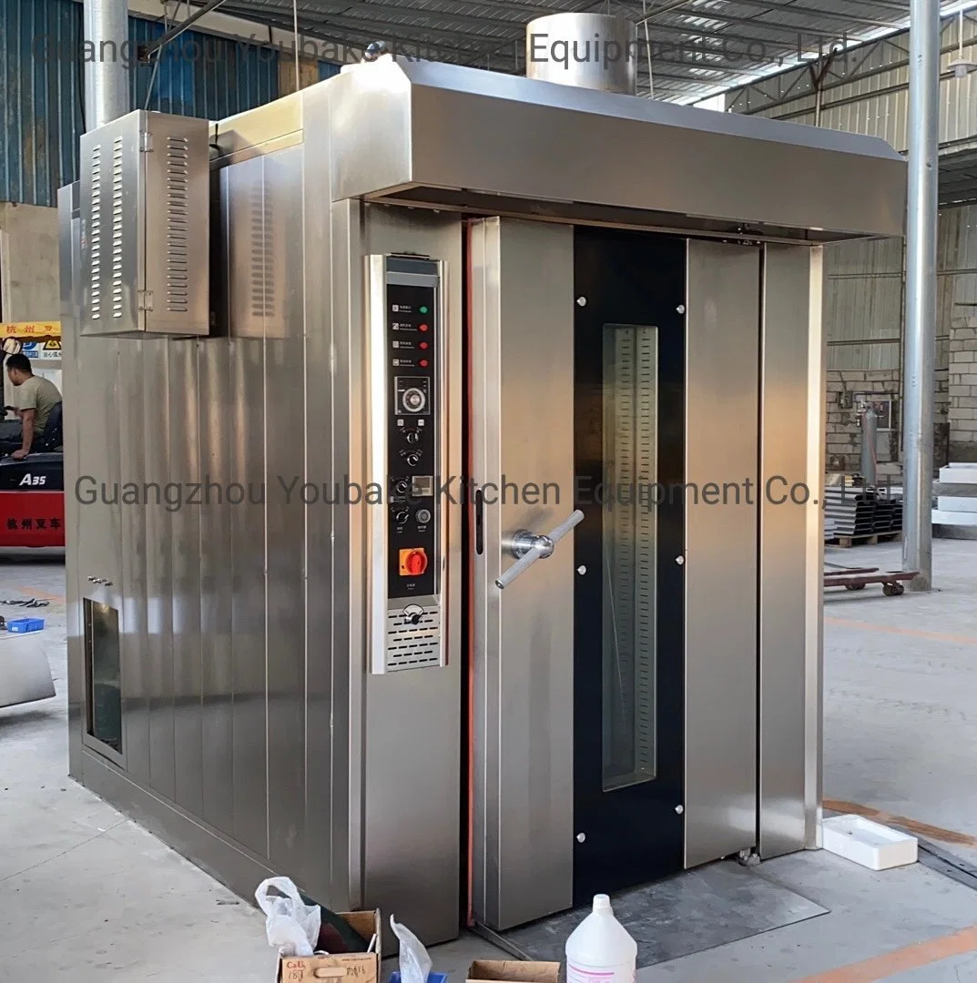 16 32 64 Trays Gas Electric Diesel Pizza Bread Baking Machine &amp; Rotary Rack Rotatif Oven Price