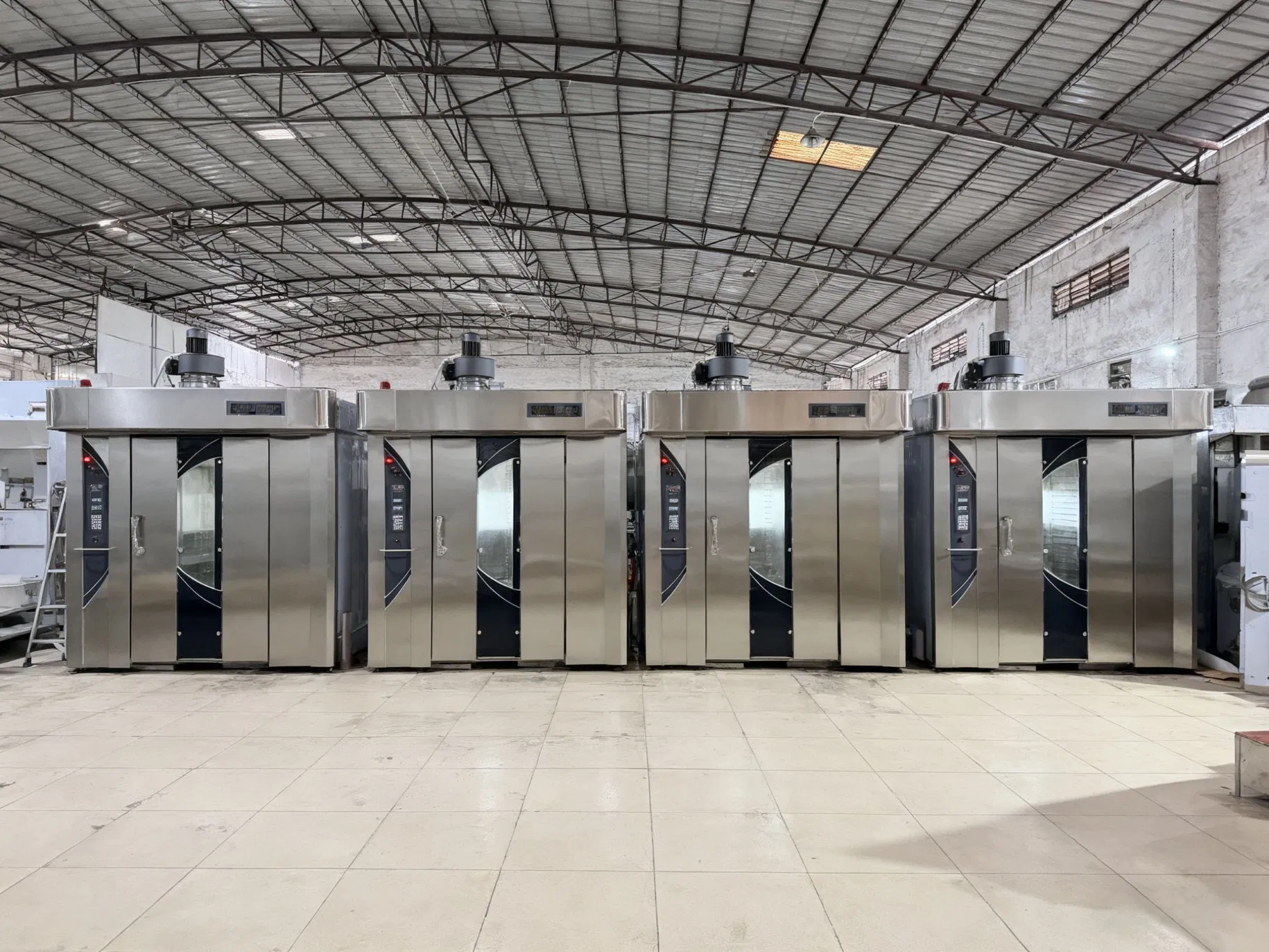 32-Tray Professional Biscuit Rotary Rack Oven, Bakery Rotary Equipment