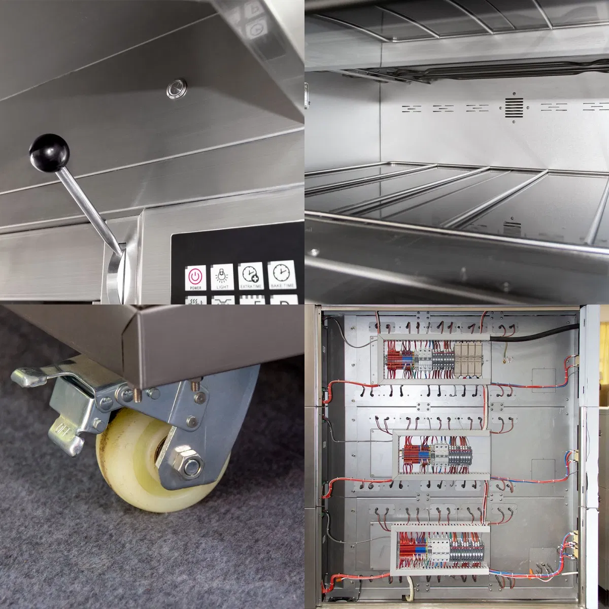 Hongling 3 Deck 9 Trays Luxury Commercial Bread Electric Oven for Bakery