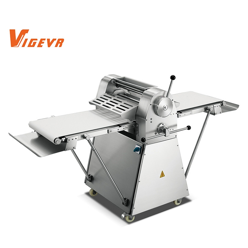 Vigevr Professional Manufacturer Commercial Folding Dough Sheeter with Table Type