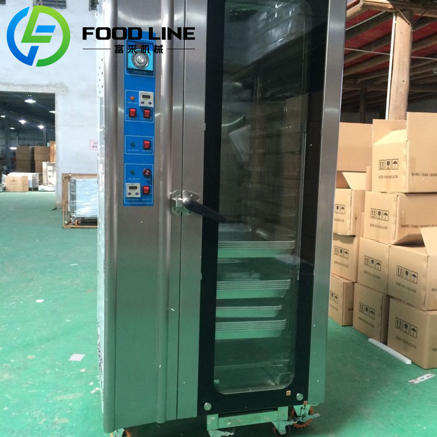 16/32/64-Tray Commercial Industrial Rotary Rack Pizza Ovens for Bread Baking Bakeries