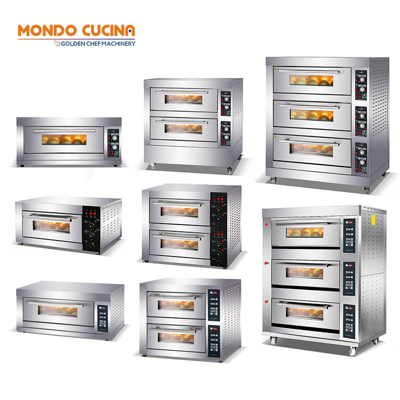 1 2 3 4 Deck 1 2 3 4 6 9 Trays Bakery Equipment Bakery Machine Baking Oven Bread Cake Pizza Ovens