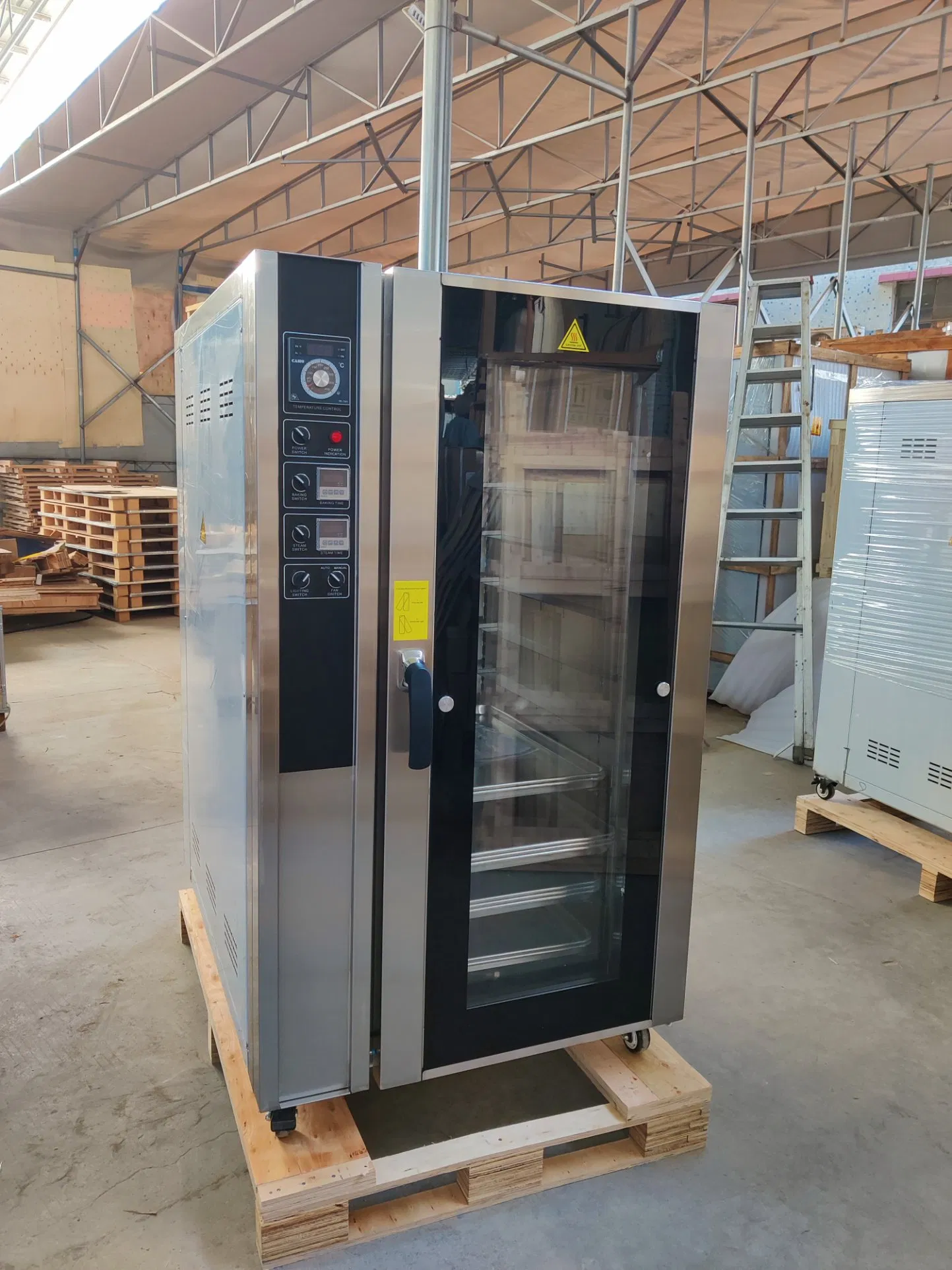 High-Quality Baking Equipment, Commercial Bread Baking Machinery, 5/8/10-Tray Baking Machine Ovens, Convection Ovens.