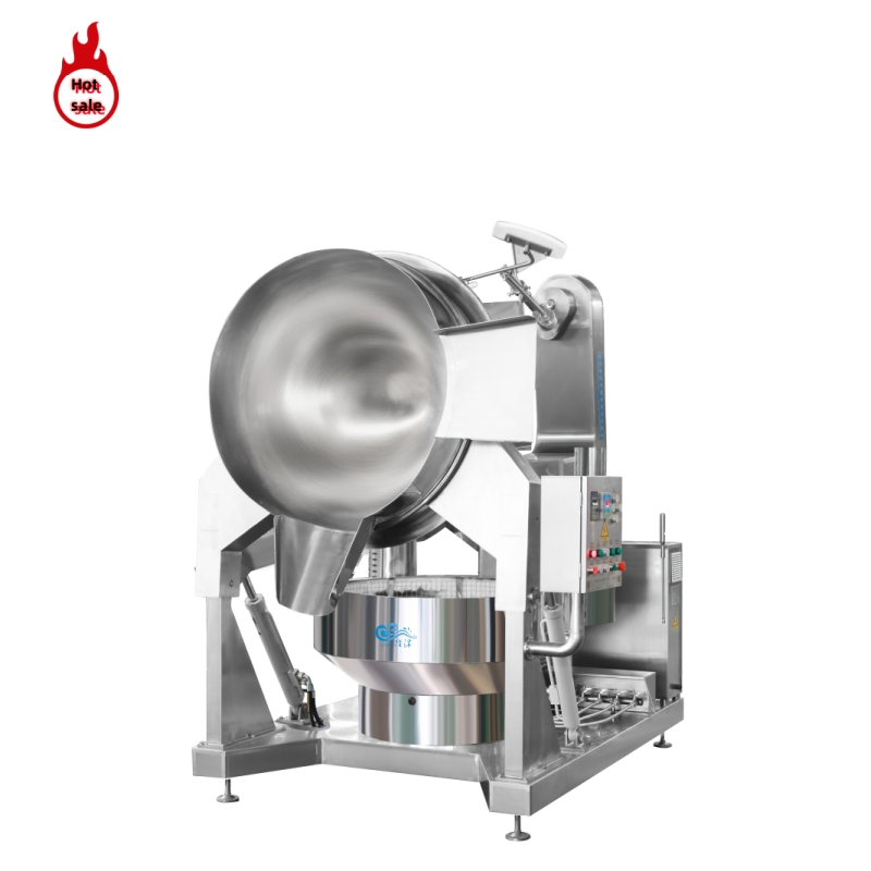 China Automatic Industrial Planetary Sauce Gas electric Heating Cooking Mixer for Jam