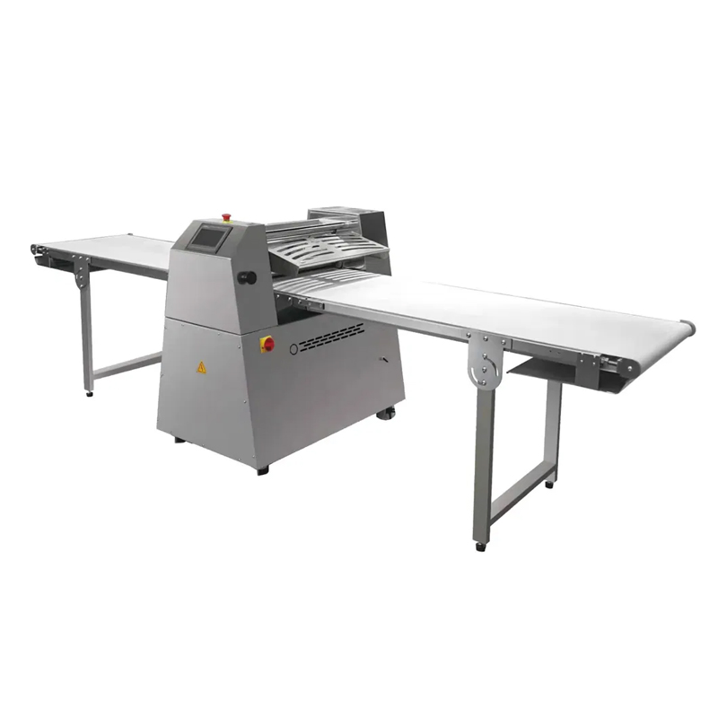 Cn-650ad Wholesale All Stainless Steel Commercial Floor Type Electric Automatic Pizza Bakery Dough Sheeter for Bakery Kitchen Equipment Machine