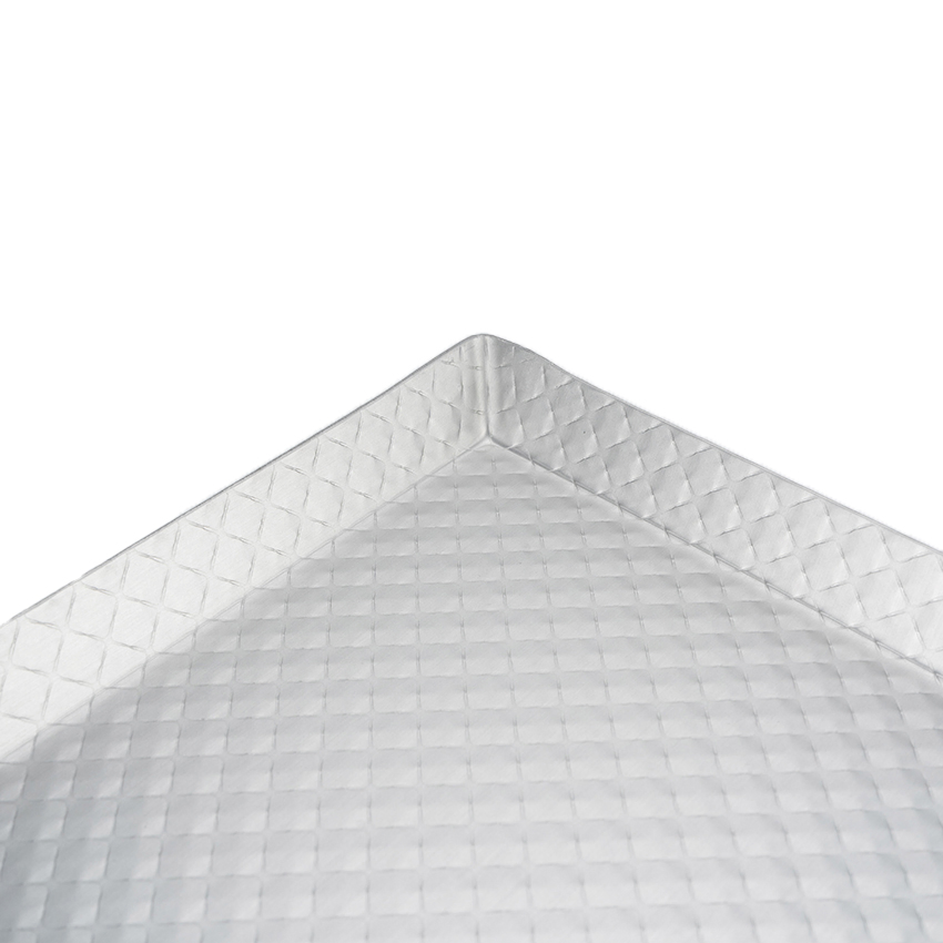 600X400X20mm Aluminum Corrugated Sheet Pan Custom Baking Trays