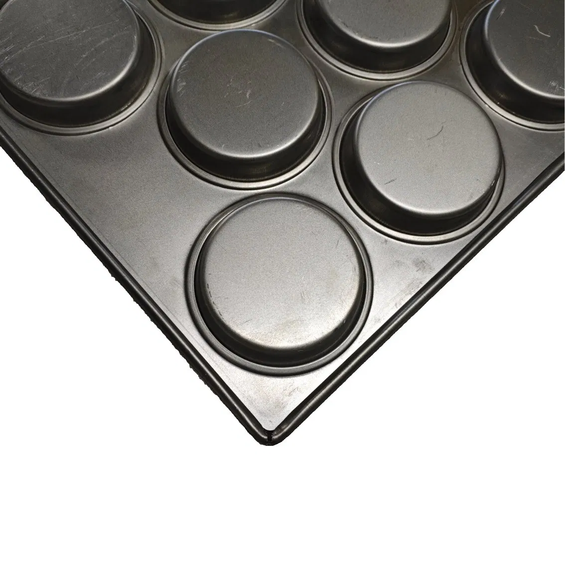 Hamburger Roll Tray Round Deep M122 Nonstick &amp; Quick Release Coating Tray Customised Baking Tray