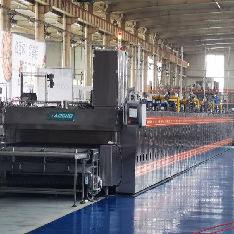 Industrial Gas Cake Pizza Burger Bun Toast Baguette Sandwich Bun Bread Conveyor Belt Tunnel Oven Manufacturer