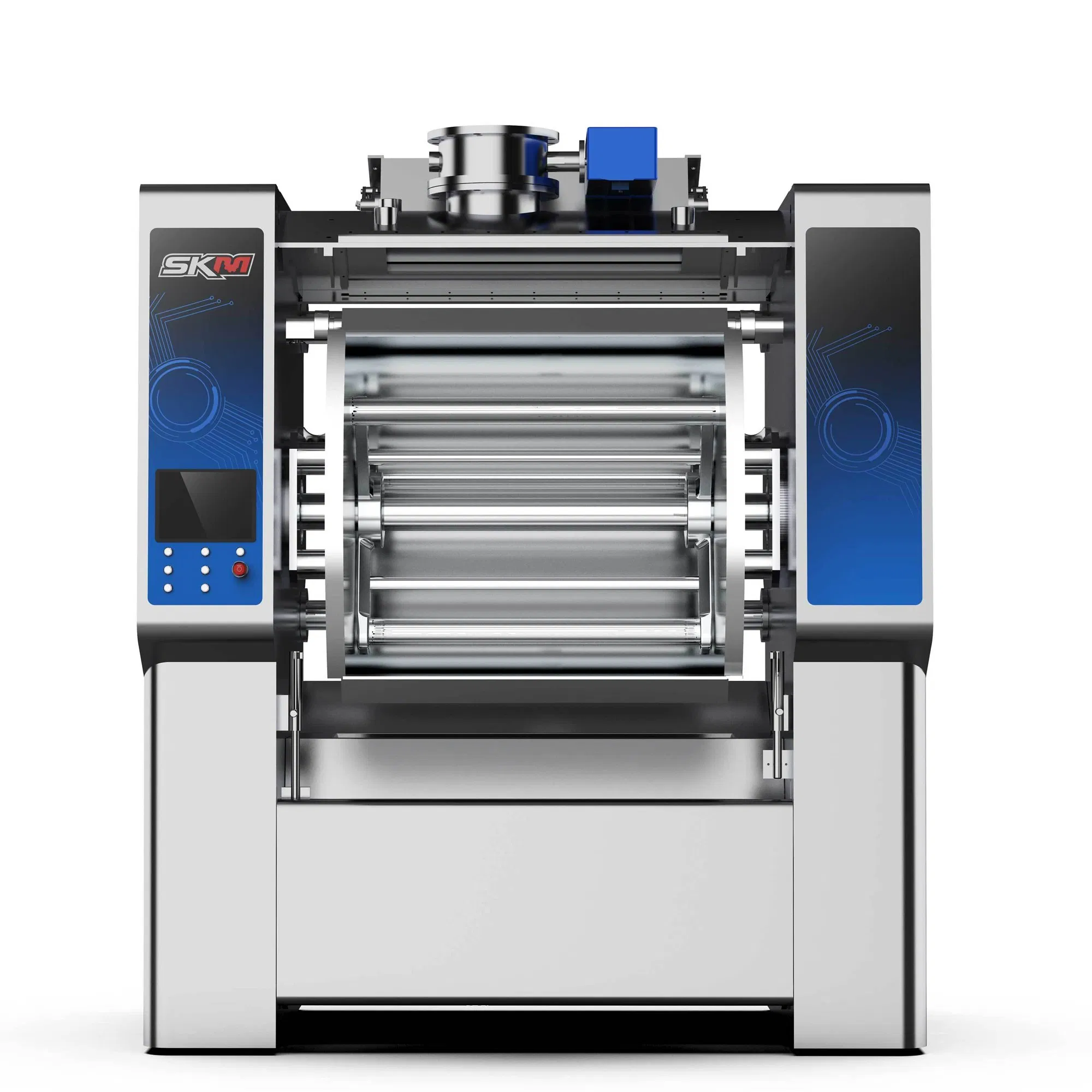 Commercial Bread Dough Mixer Bakery Equipment Industrial Electric Vertical Spiral Dough Mixer for Baking Food Hamburger /Toast/Tortilla/Pizza/Cookie/Biscuit