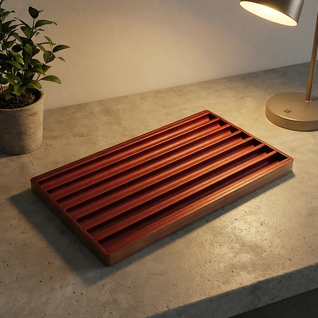 Nonstick 7-Cavity Rows Channels Bar Baking Pan Commercial Bread Production Tray Baguette Tray