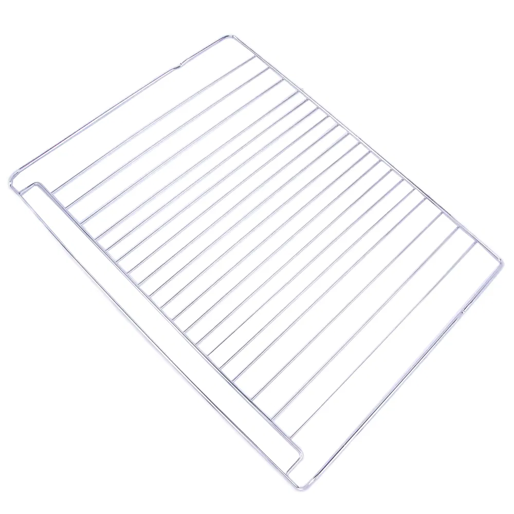 4-Foot Stainless Steel Cooling Rack - Compact Bread Drying Grid for Bakeries