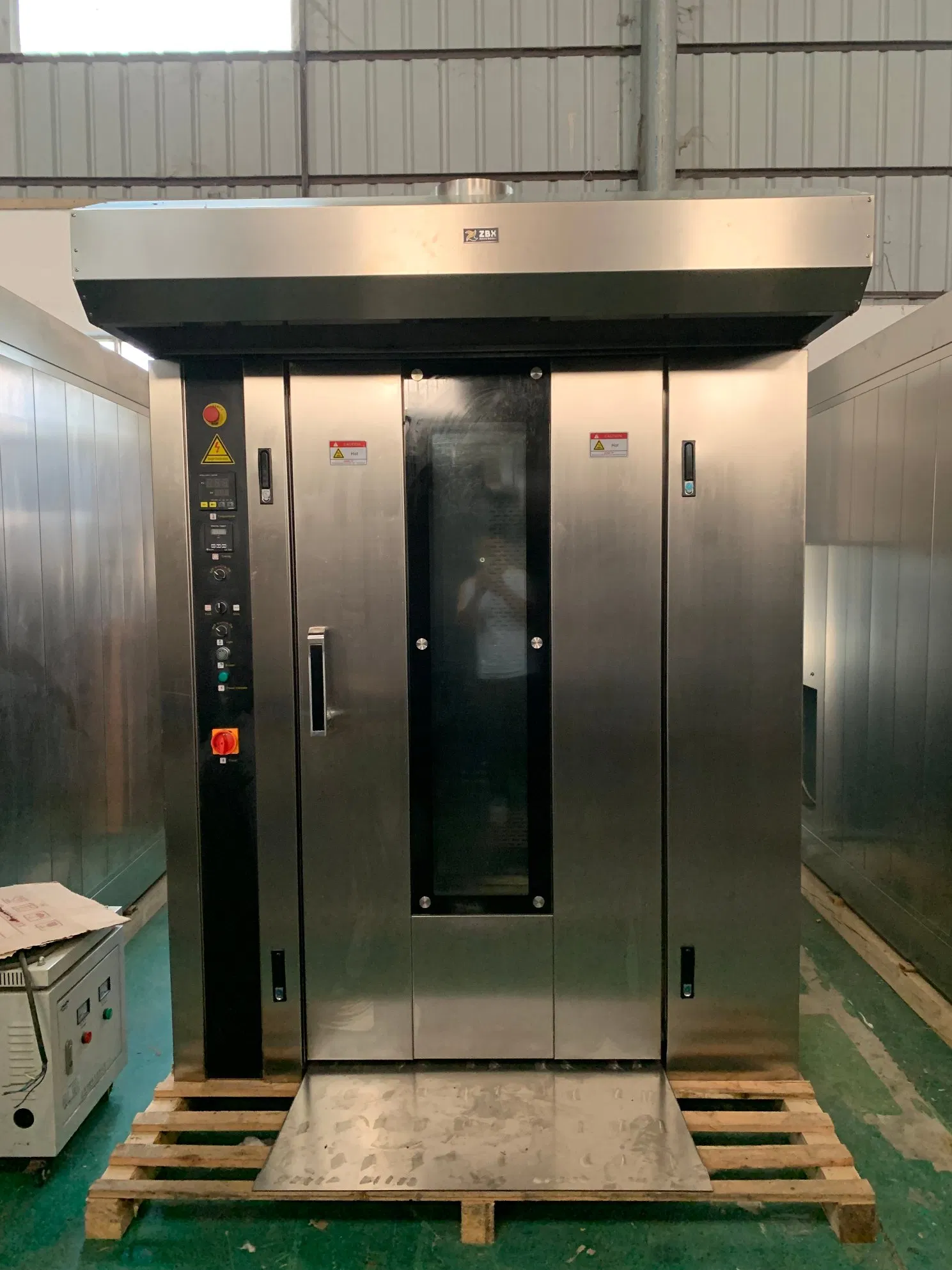 64 32 Tray Rotary Oven Price Gas Electric Rotating Bakery Rotary Rack Oven for Sale Baking Loaf Bread Bakery Industrial Oven Rotary