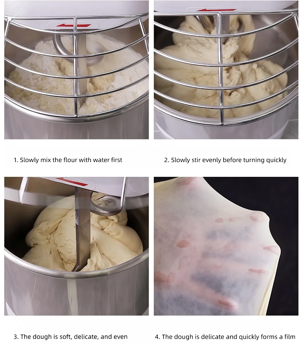 Spiral Dough Mixer Detail 4