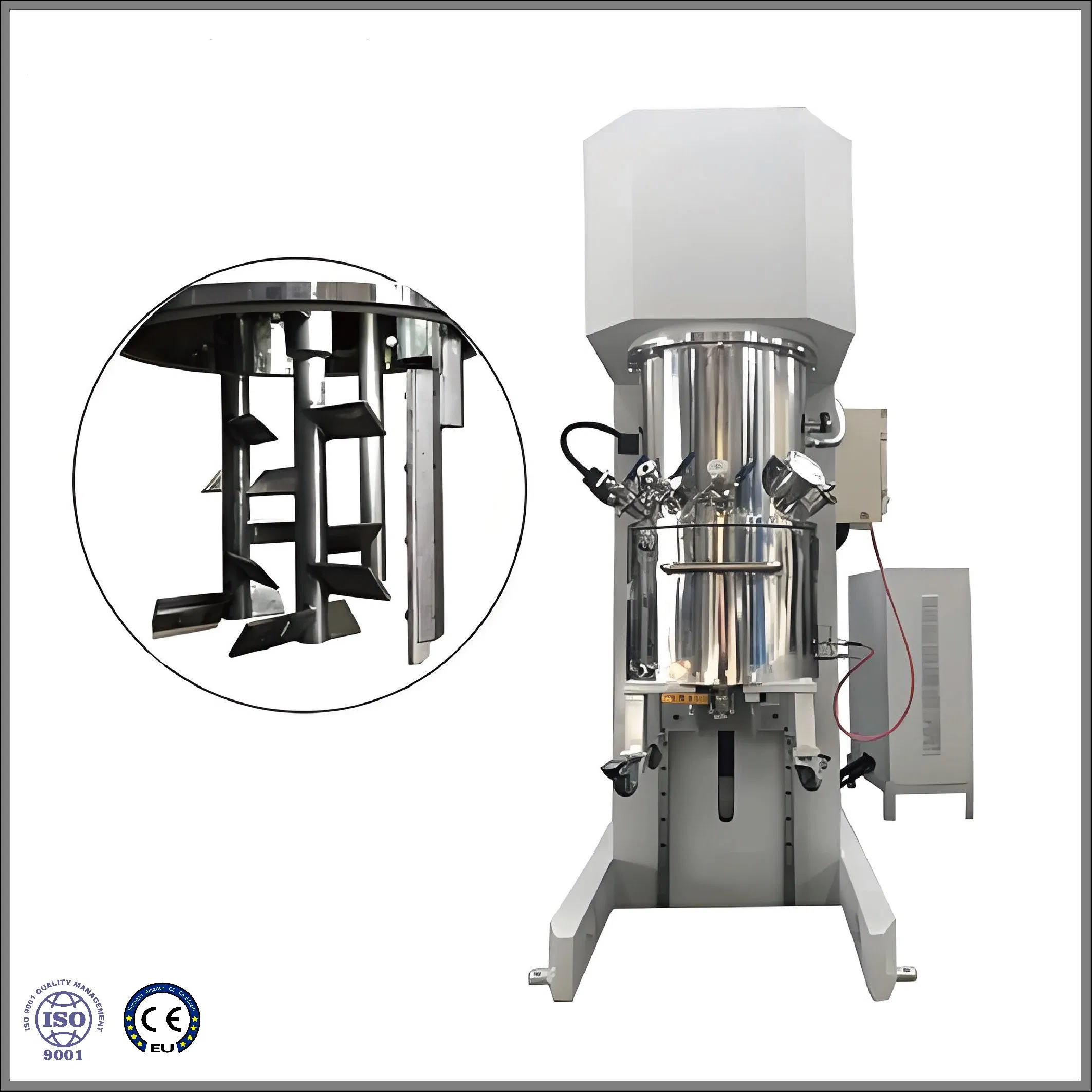 Vacuum Planetary Mixer/High Viscosity Planetary Mixer
