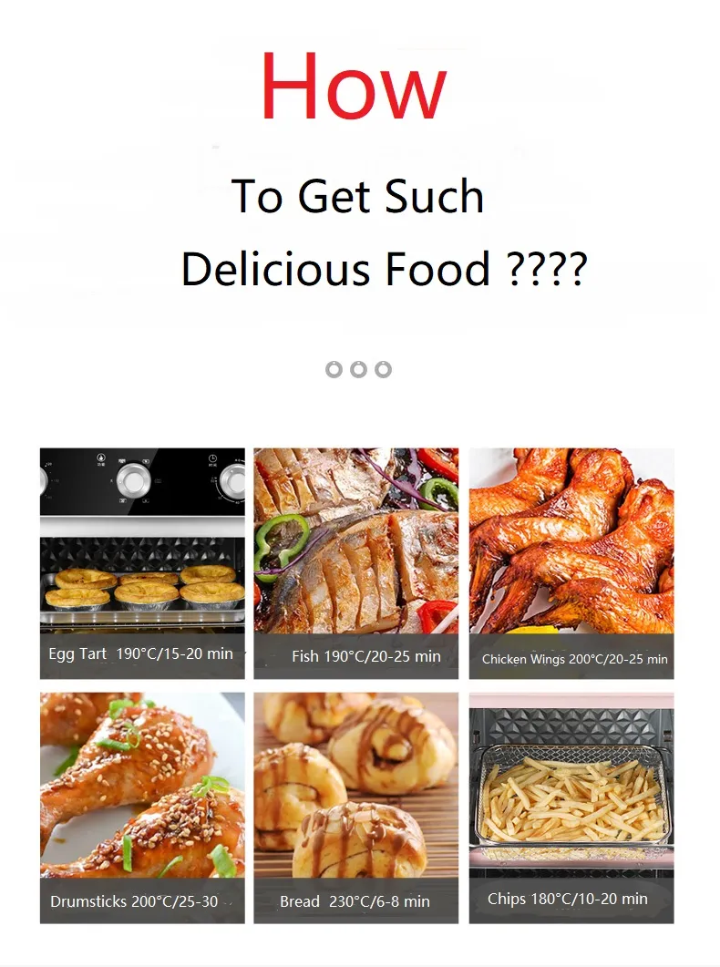 Air Fryer Oven Features