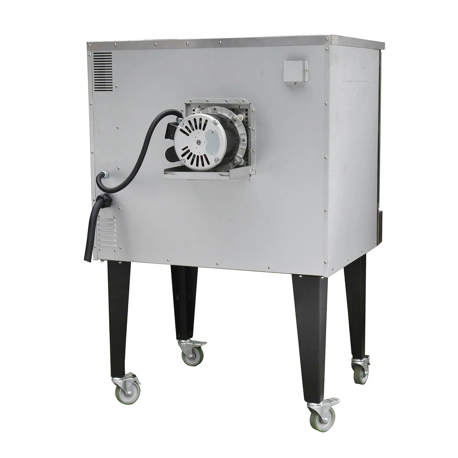 Kitchen Equipment Bakery Machine Commercial Full Size Sigle Deck Gas Convection Bread Baking Oven with 4 Racks ETL Listed for Restaurant, 60 Mins Timer (GCO613)