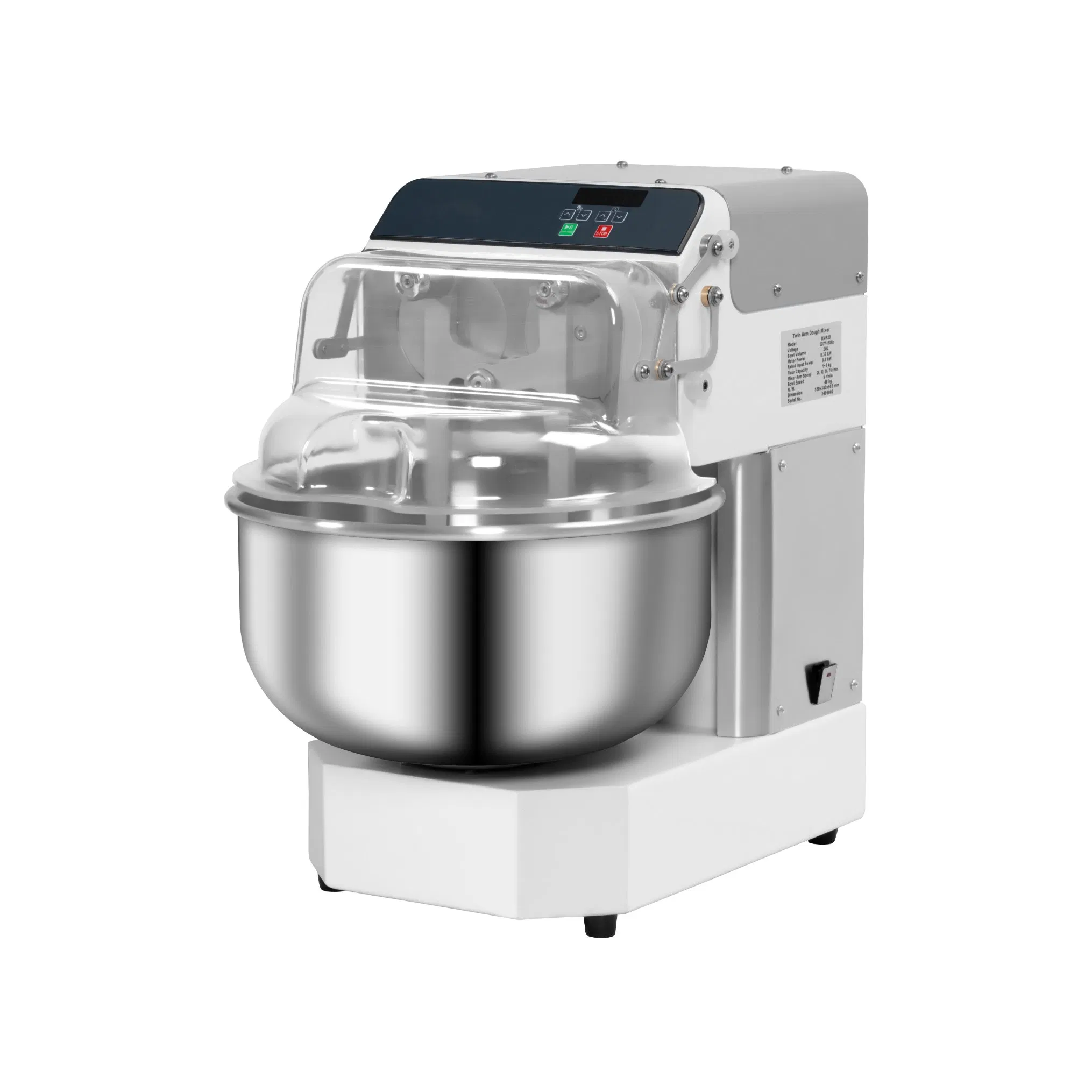 Commercial Premium Quality Factory Price Twin Arm Spiral Dough Mixer