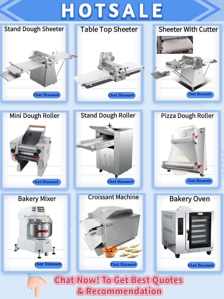 Wholesale Price Electric Industrial Small Commercial Kitchen Automatic Bread Flat Laminadora De Masa Puff Pastry Bakery Dough Sheeter Machine for Sale Croissant