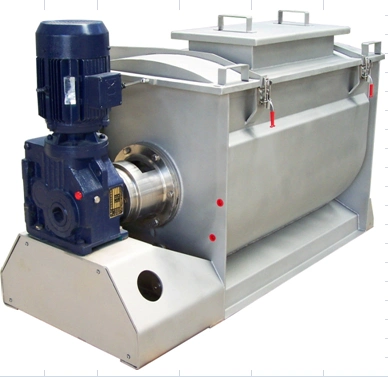 High Efficient Horizontal Ribbon Mixer for Pharmaceuticals / Chemicals Material Mixture Double Spiral Mixer Animal Fodder Production Line Feed/ Detergent/ Spice