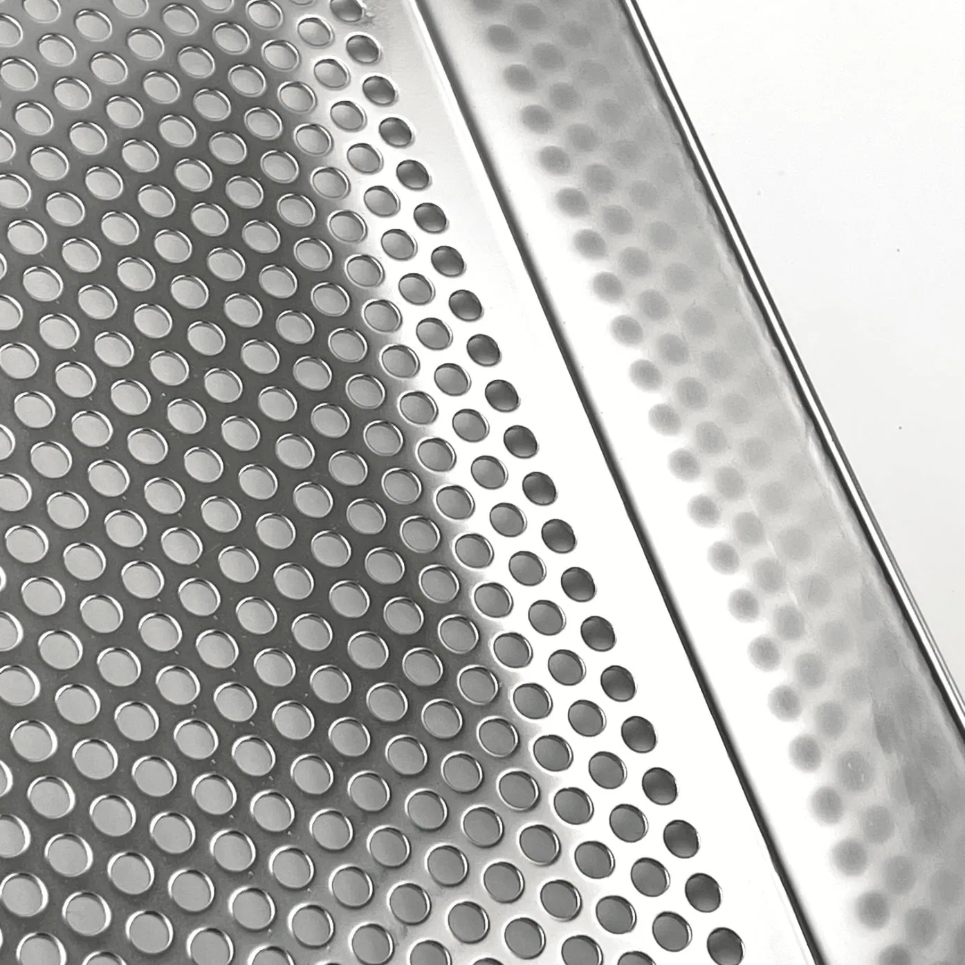 Industrial Perforated Baking Tray for Food Dryer - Rimmed Stainless Steel Tray for Bakery &amp; Food Industry