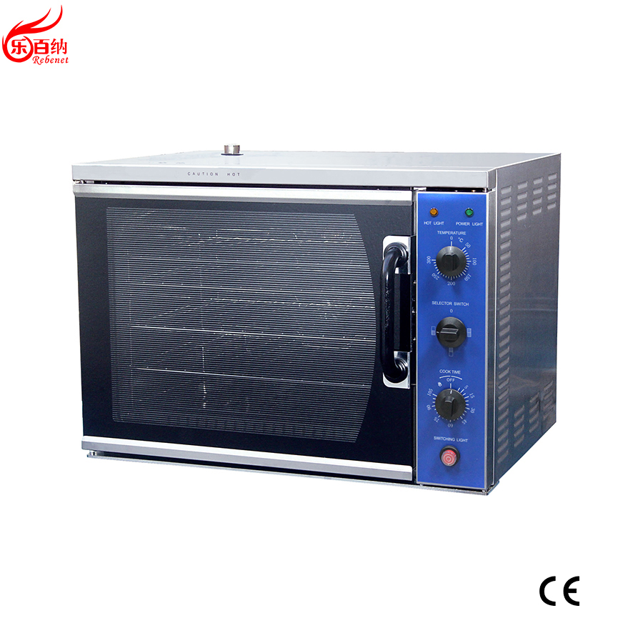 Kitchen Equipment Commercial Countertop Electric Digital Convection Baking Oven with 4 Baking Pans (YSD-8AD)