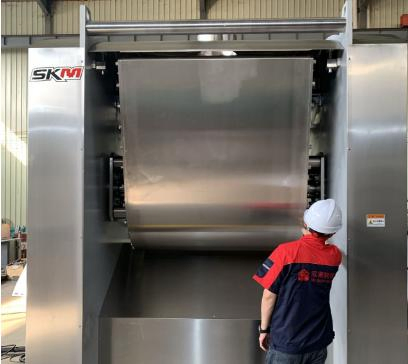 Biscuit Dough Mixer Horizontal Mixer for Biscuit and Cookie 304 Food Mixer