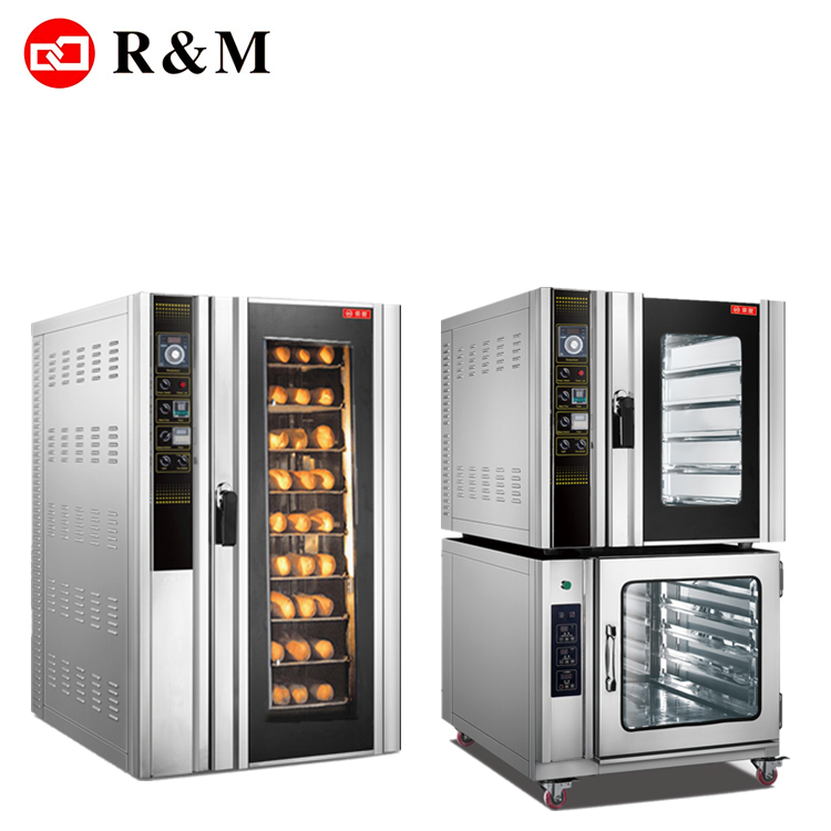 Commercial Conventional Mechanical Industrial Large 5 8 10 Tray Bread Best Price Small Countertop Bakery Steam Gas Electric Convection Oven for Baking Cake Sale
