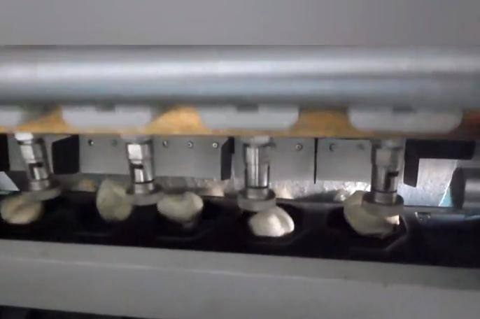 5 Row Automatic Continuous Dough Divider Rounder