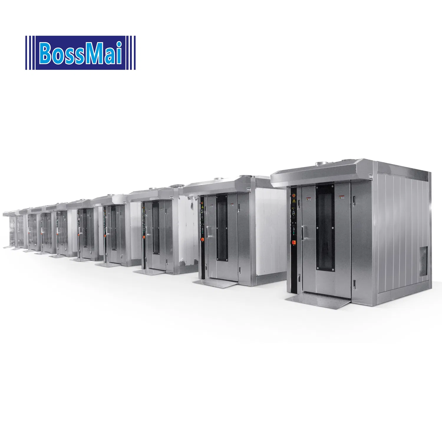 Big Rotary Bread Oven for Bakery Price, Baking Bakery Bread 16 Trays 32 Tray Gas Diesel Electric Rotary Rack Oven Gas Rotary Oven