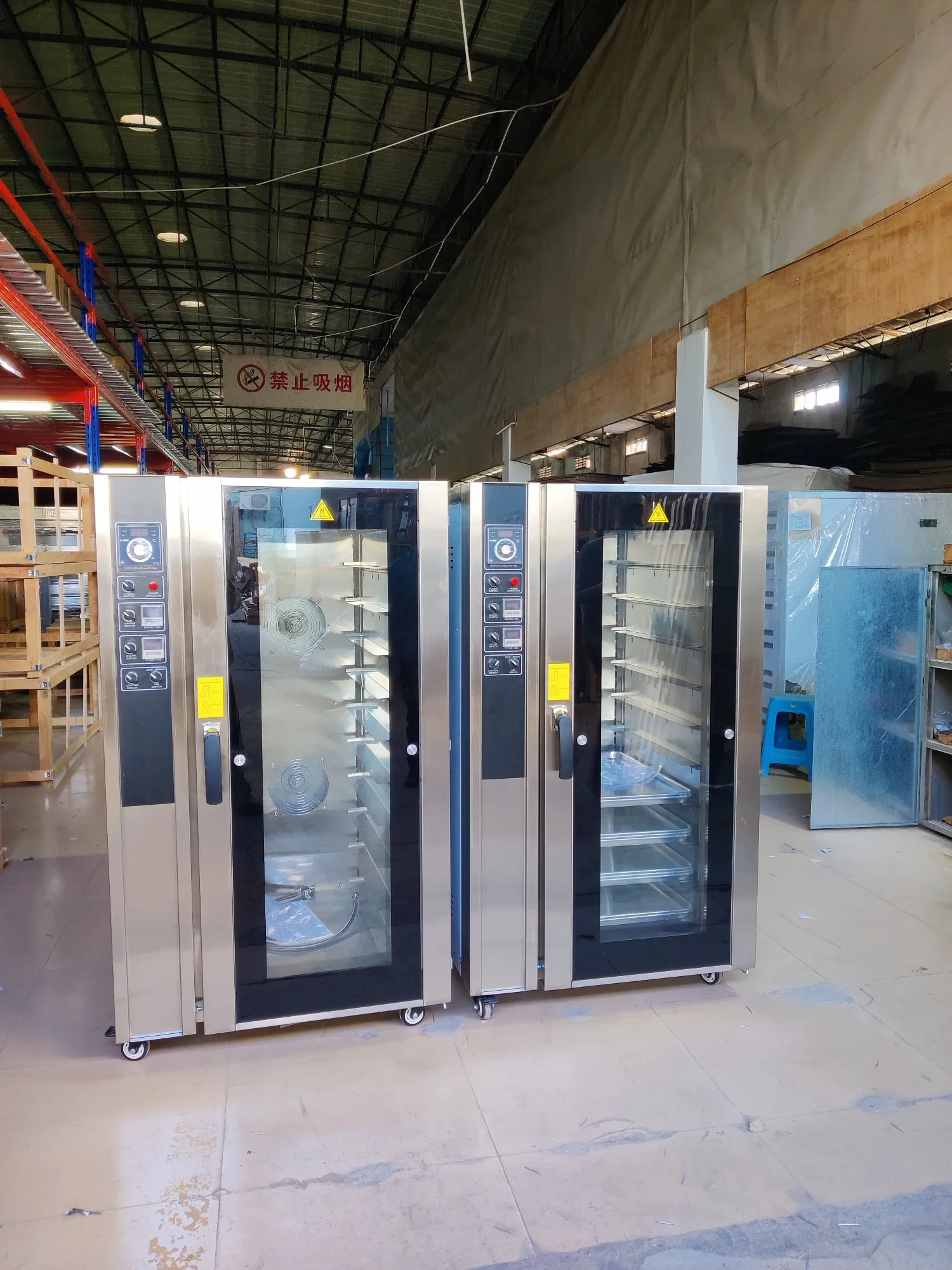 High-Quality Baking Equipment, Commercial Bread Baking Machinery, 5/8/10-Tray Baking Machine Ovens, Convection Ovens.
