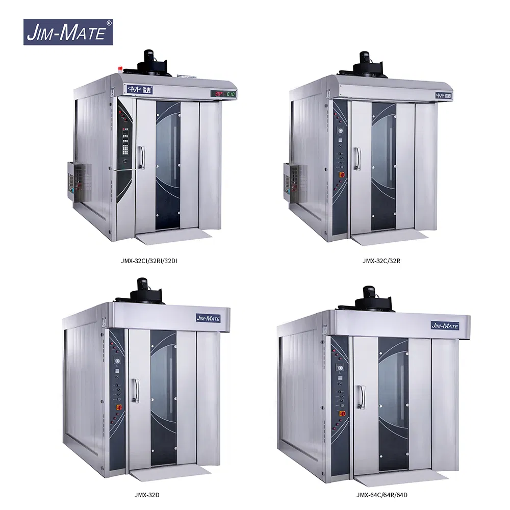 32-Tray Professional Biscuit Rotary Rack Oven, Bakery Rotary Equipment