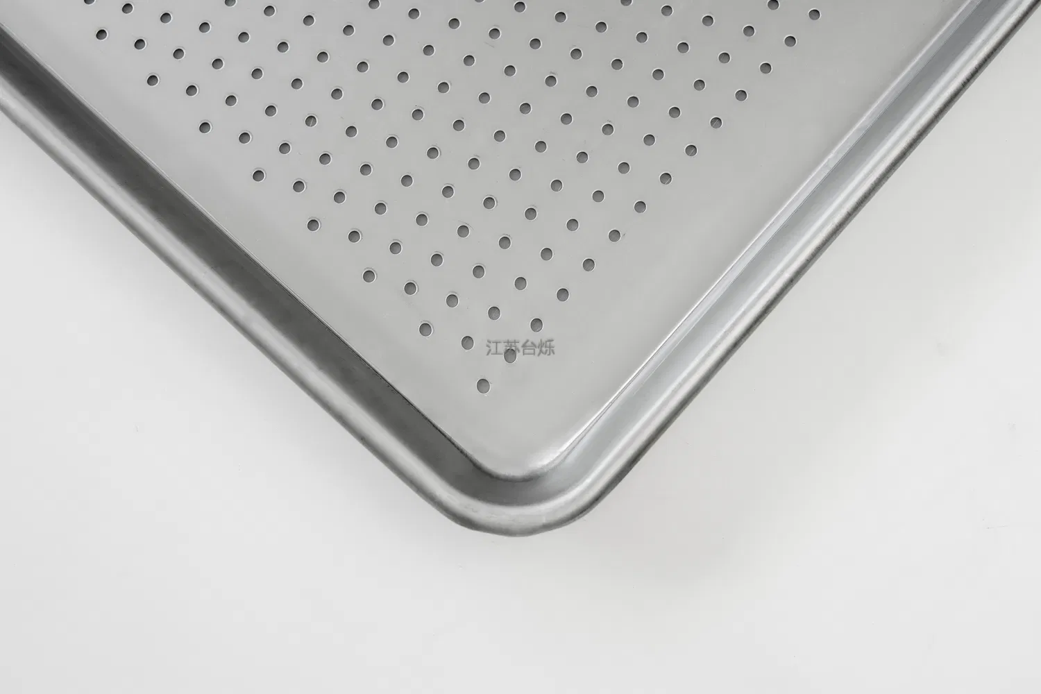 Stainless Steel Flat Baking Sheet Pan Commercial Bakery Production Perforation Baking Tray